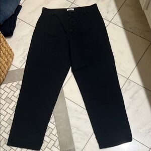 Pistola Black Cropped Pants